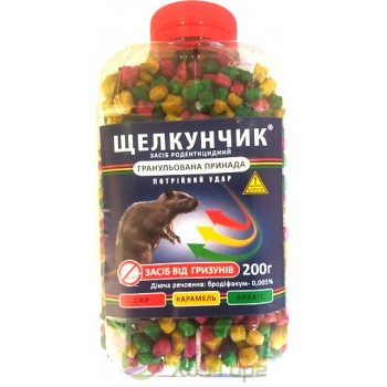 Лускунчик Гранули екструзійні Мікс у банці 190г